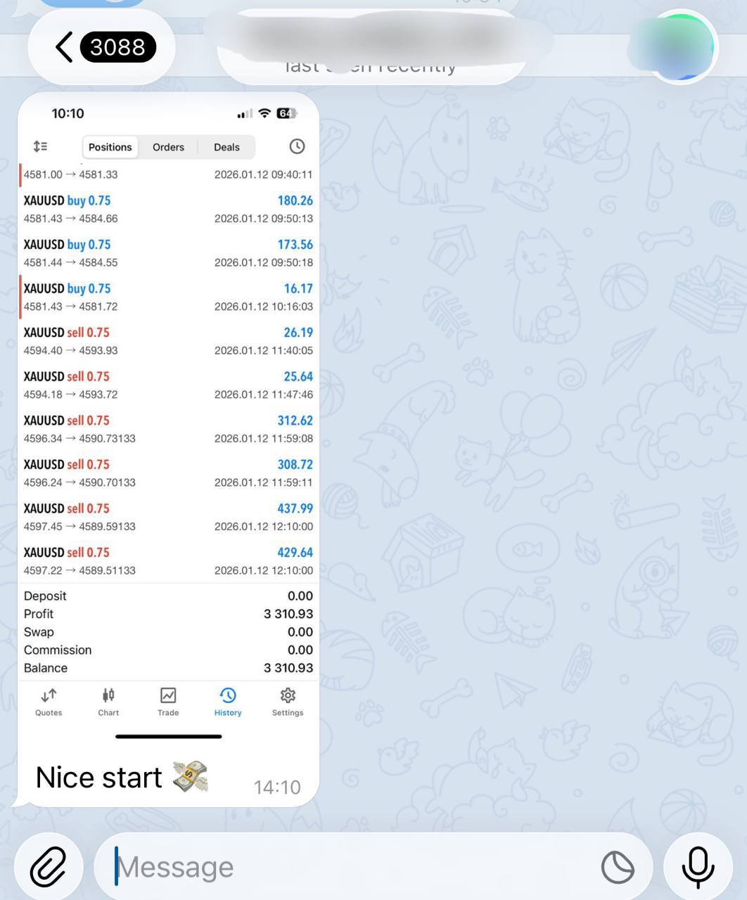 Member trading result screenshot 18