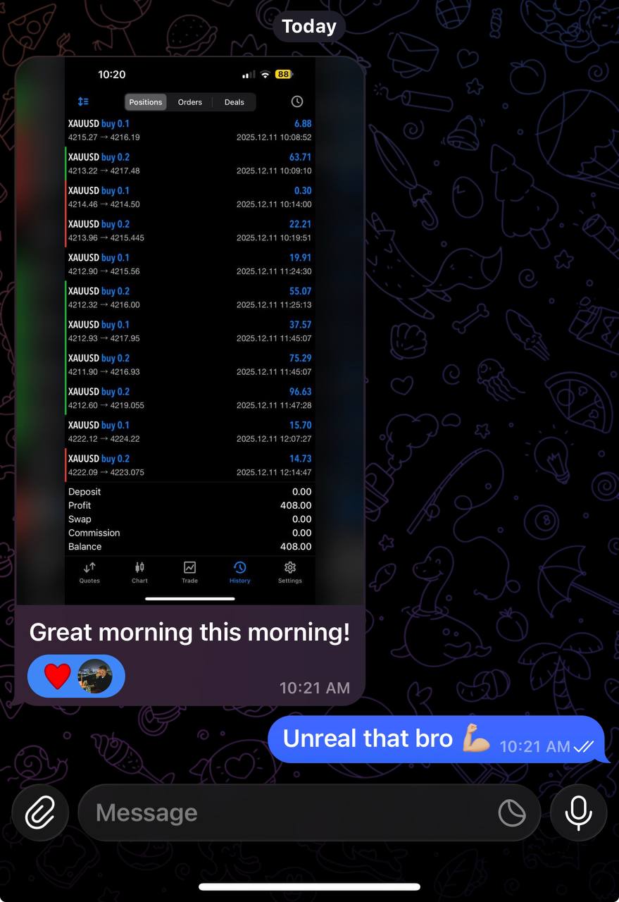 Member trading result screenshot 30