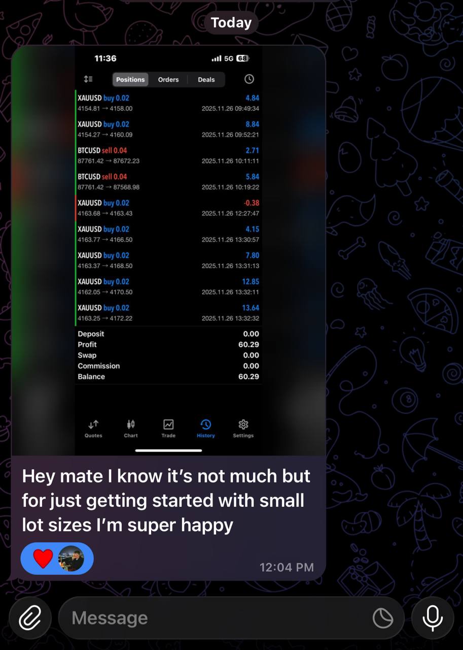 Member trading result screenshot 31