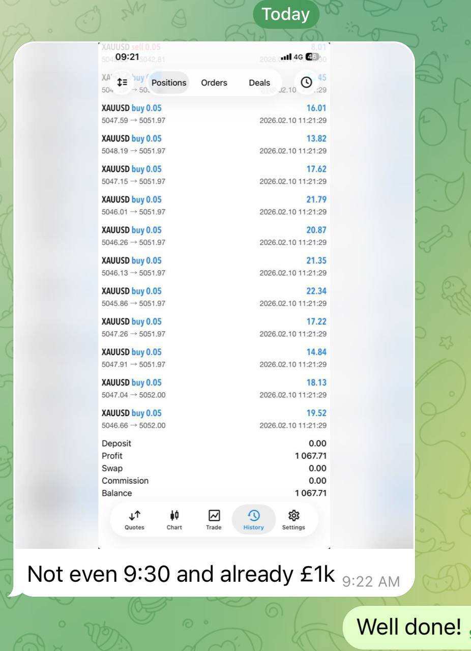Member trading result screenshot 5