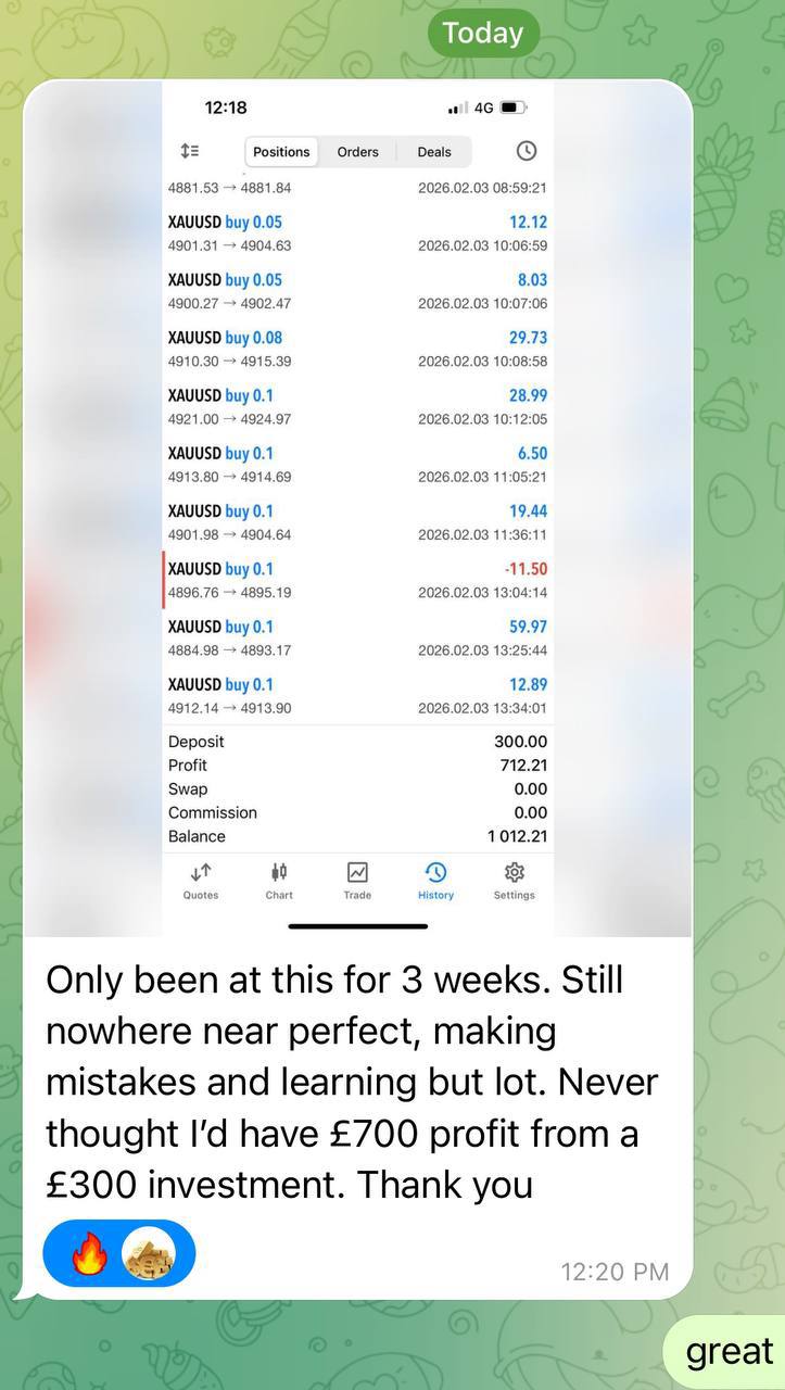Member trading result screenshot 9
